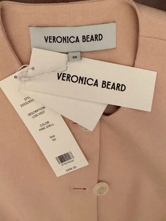 Veronica Beard ***SET*** Lois Vest with matching shorts. - Picture 13 of 14